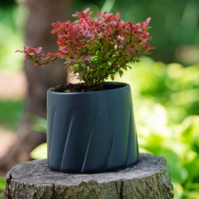 Osłonka ceramiczna 16,5cm GABRIEL granat